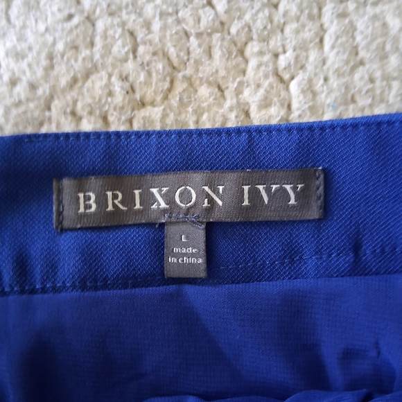 Brixon Ivy Royal Blue Pencil Skirt - Picture 4 of 5